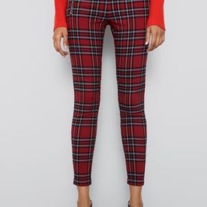 Zara plaid pant/legging NWT